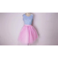 Women White Princess Tulle Skirt  Knee Length Junior Girls Lolita Cute Plus Size Grunge Jupe Female A Line Tutu Skirts New Puff